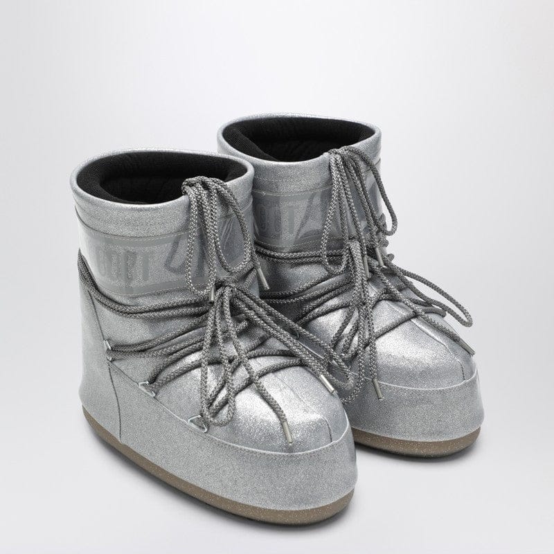 Shoes Moon Boot - Silver Icon Low boots with glitter - 39/41 Brand