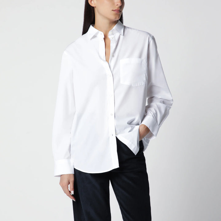 Róhe - Optic White Cotton Shirt