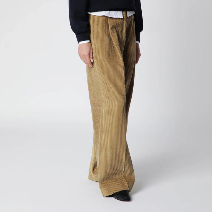 Róhe - Beige Ted Corduroy Trousers