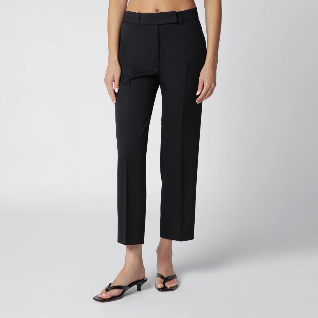 Róhe - Black Mies Cigarette-Leg Trousers