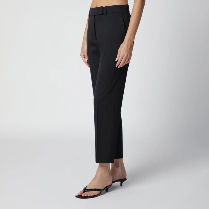 Róhe - Black Mies Cigarette-Leg Trousers