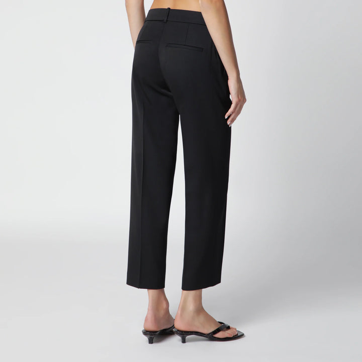 Róhe - Black Mies Cigarette-Leg Trousers