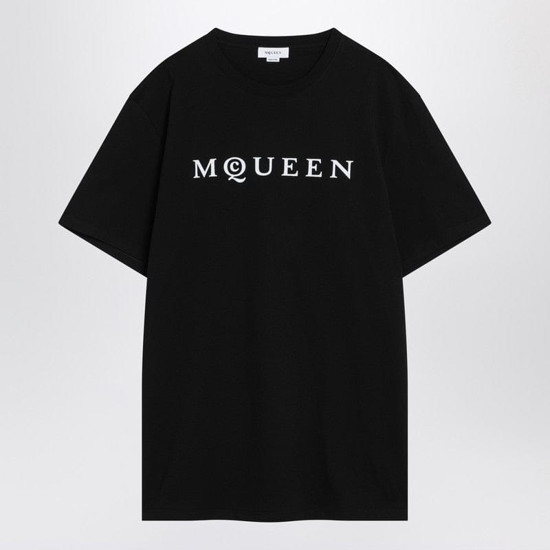 Shirts & Tops Alexander McQueen - Black cotton jersey t-shirt - M Brand
