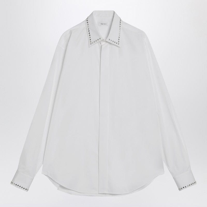 Shirts & Tops Alexander McQueen - White cotton shirt with studs - 15 3/4 US Brand