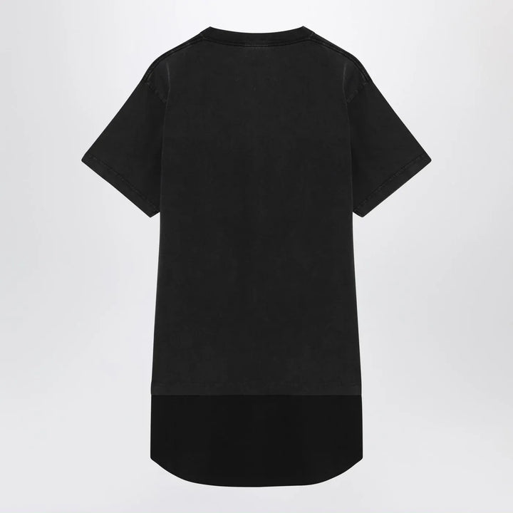 Balenciaga - Black washed Loop Sports Icon mini dress Brand Mini Dress