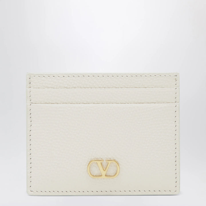 Valentino Garavani - Vlogo Signature ivory cardholder