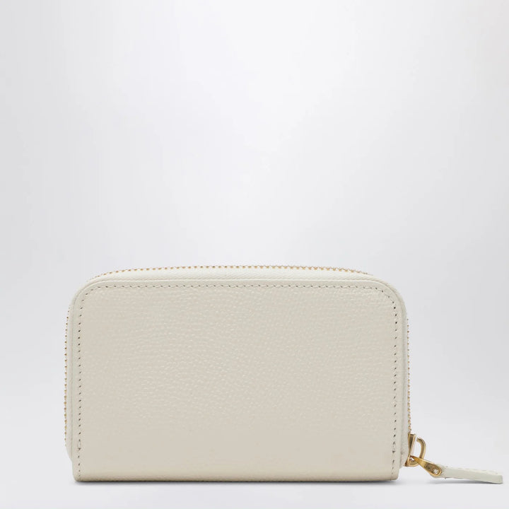 Valentino Garavani - Ivory Cherryfic zip-around wallet