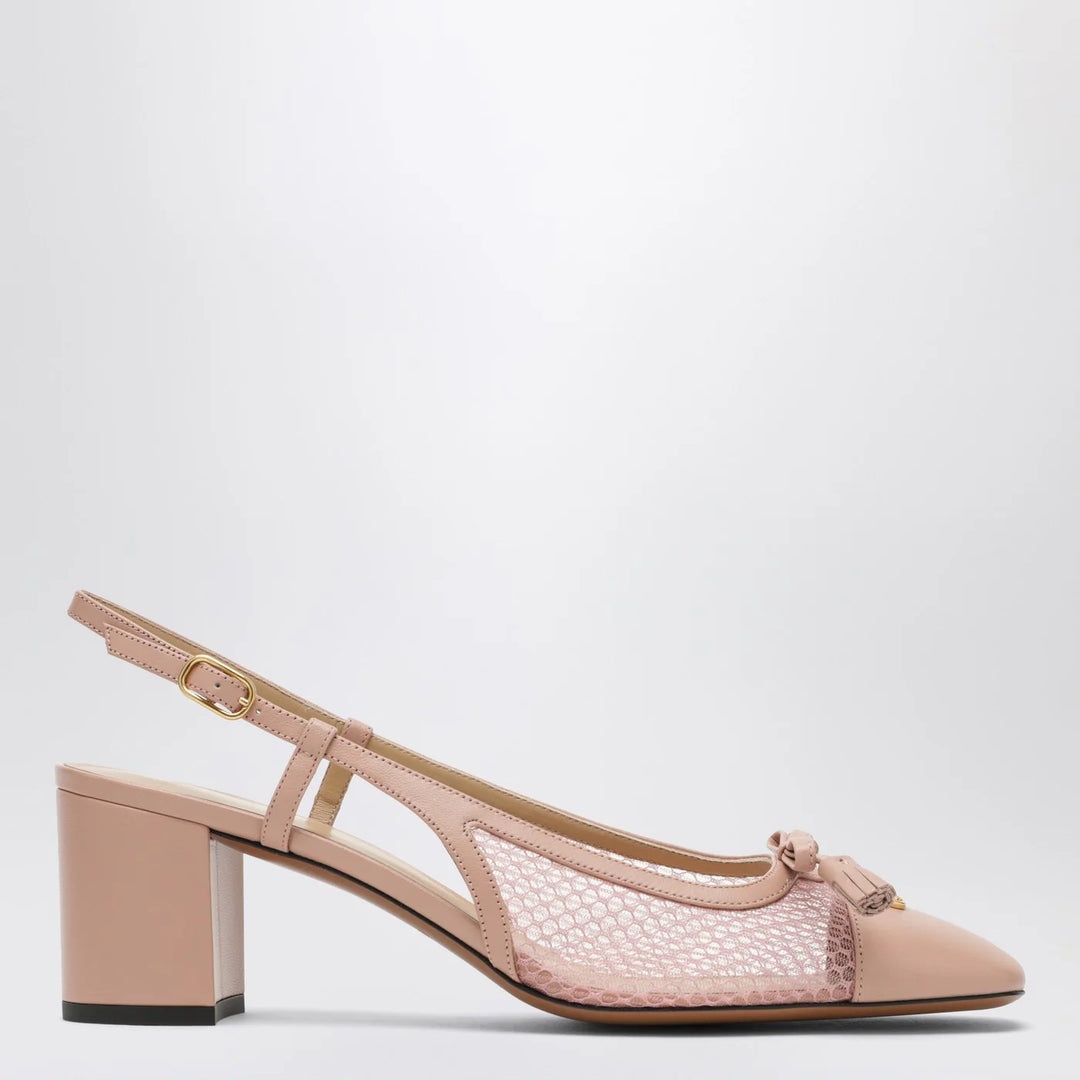 Valentino Garavani - Valet Du Roi pink slingback pumps