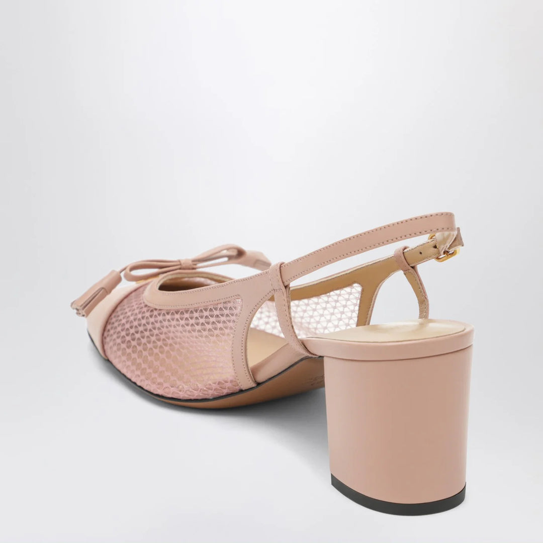 Valentino Garavani - Valet Du Roi pink slingback pumps