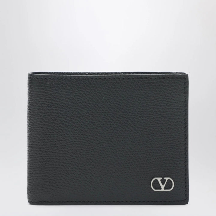 Valentino Garavani - Black Vlogo Signature bi-fold wallet