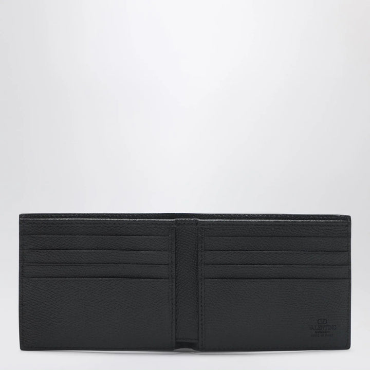 Valentino Garavani - Black Vlogo Signature bi-fold wallet