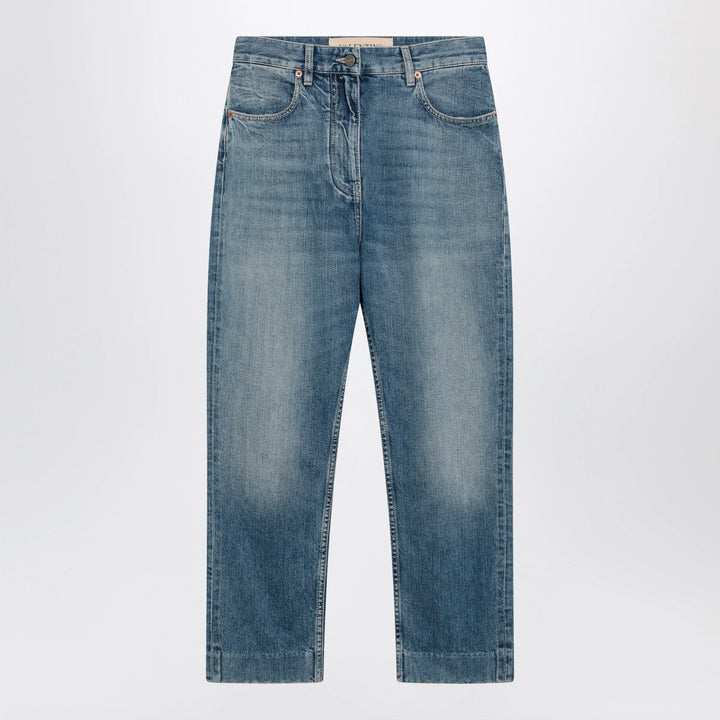 Valentino - Medium blue jeans with VPatch detail on the back