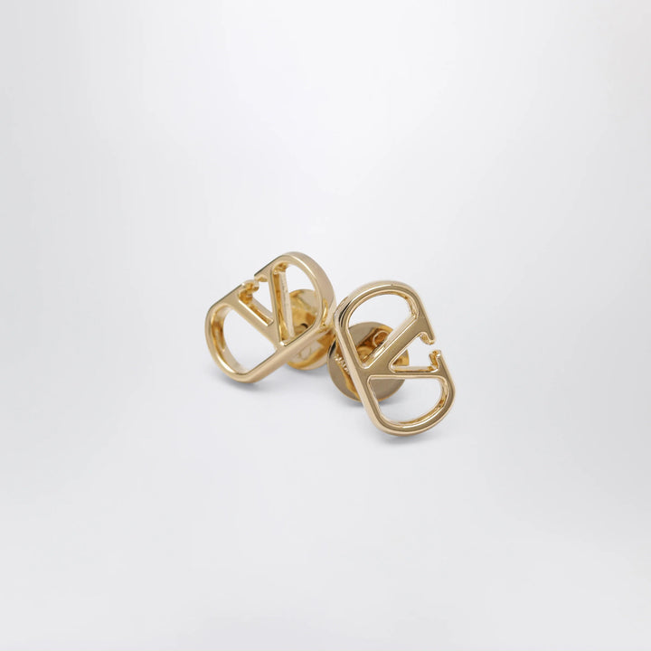 Valentino - VLogo Signature earrings in gold-tone metal