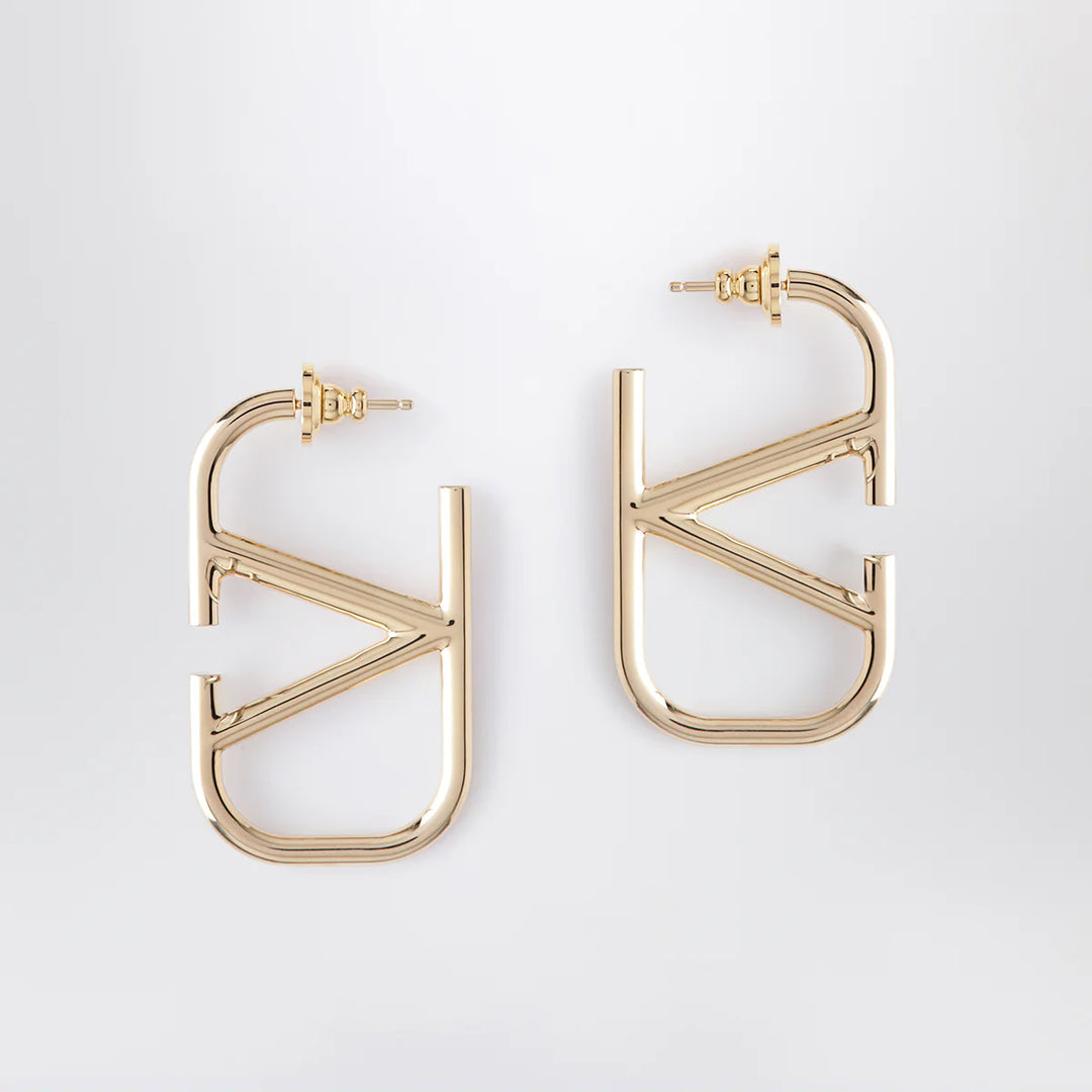 Valentino Garavani - VLogo Signature earrings in gold-tone metal
