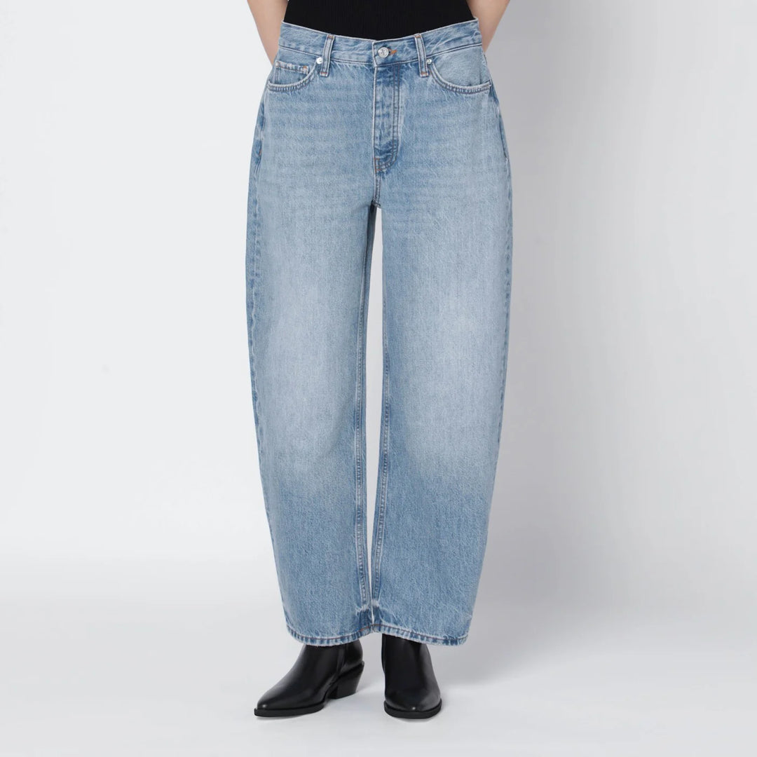 ANINE BING - Baltic-blue Fritz jeans