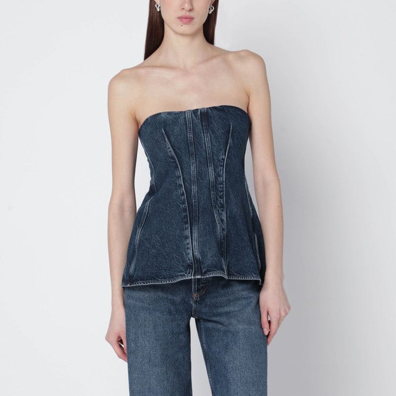 Shirts & Tops AGOLDE - Blue Lara denim corset - M Brand