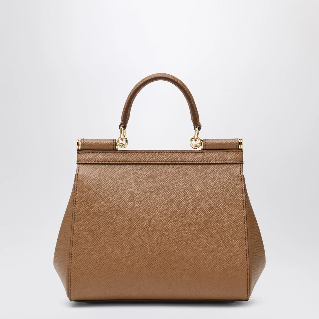 Dolce&amp;Gabbana - Medium caramel Sicily Hand Bag