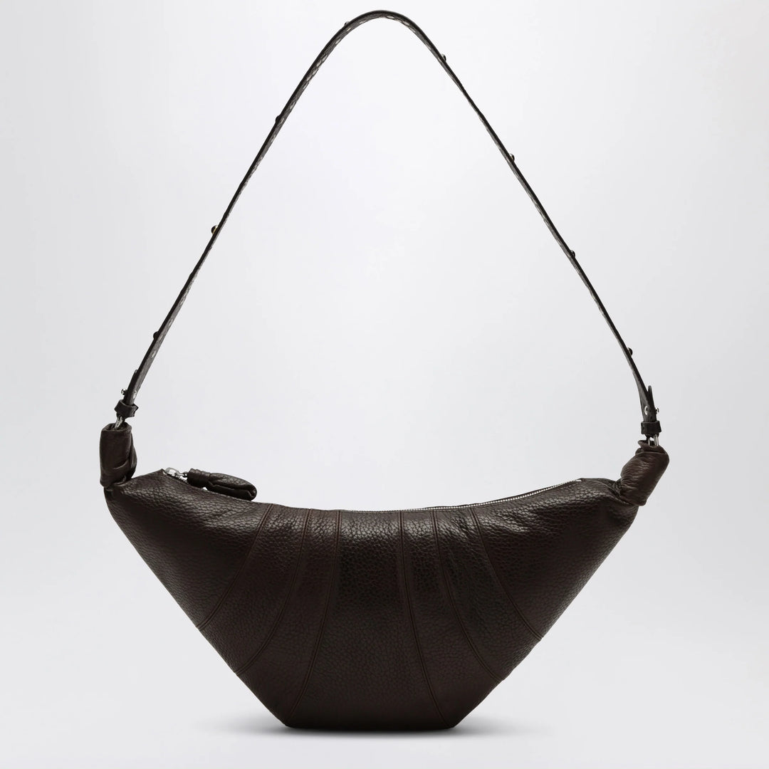 LEMAIRE - Medium Croissant leather bag with Western studs