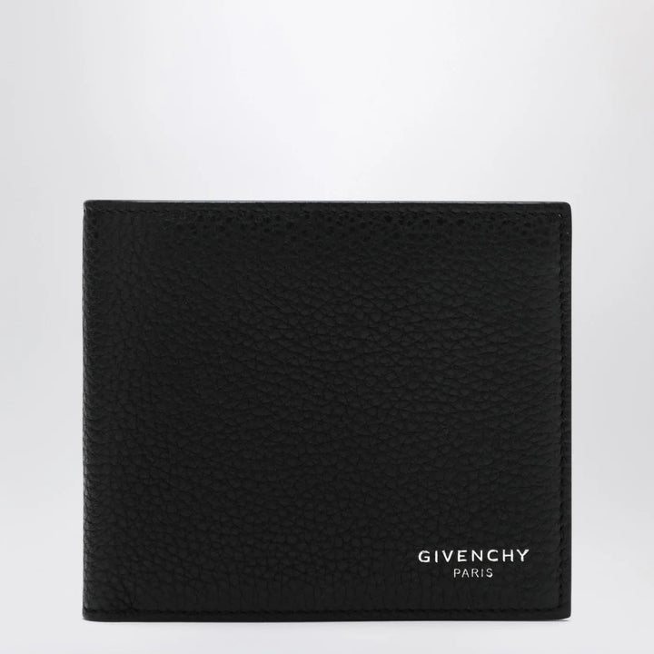 Givenchy - Black leather bi-fold wallet
