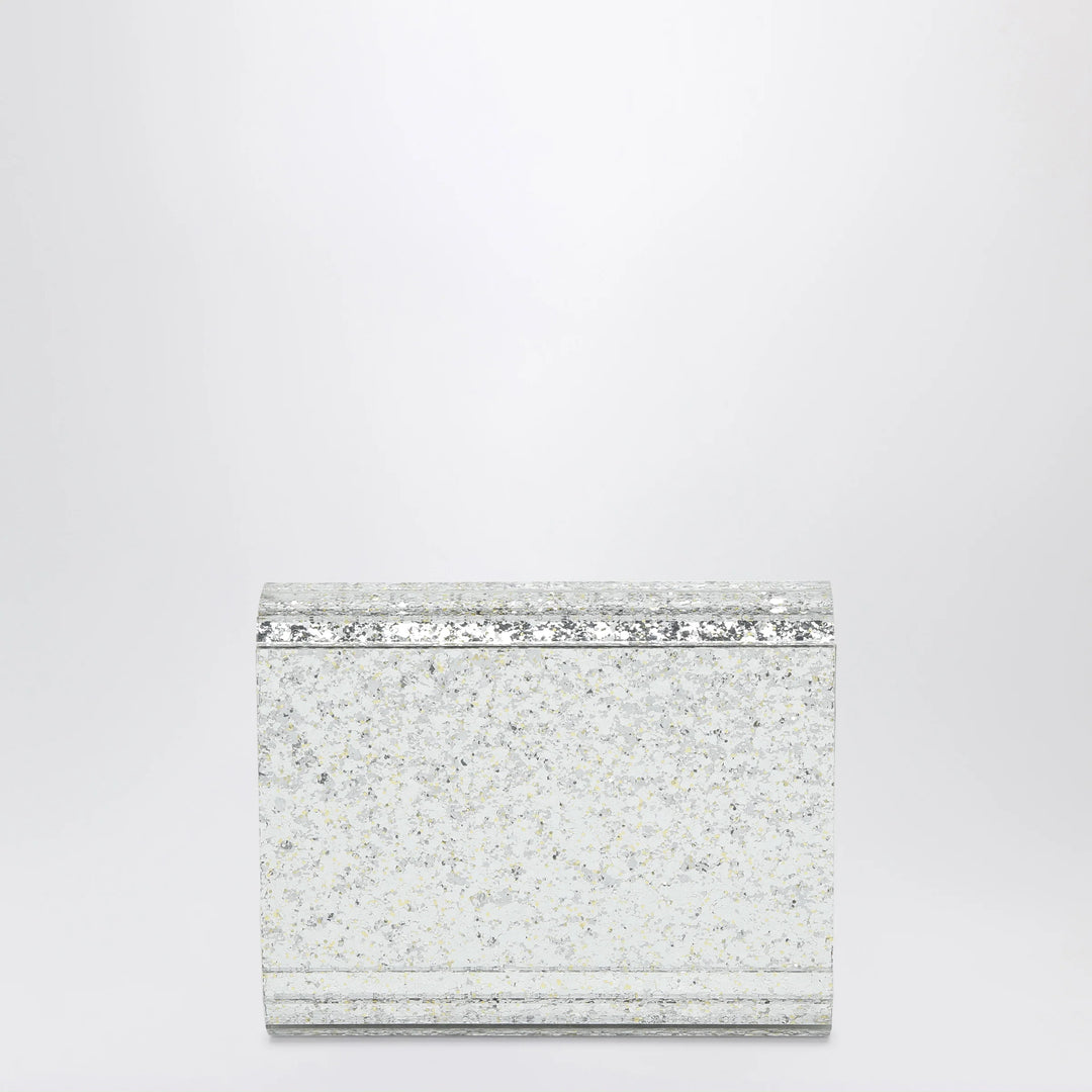 Jimmy Choo - Champagne-coloured Candy clutch