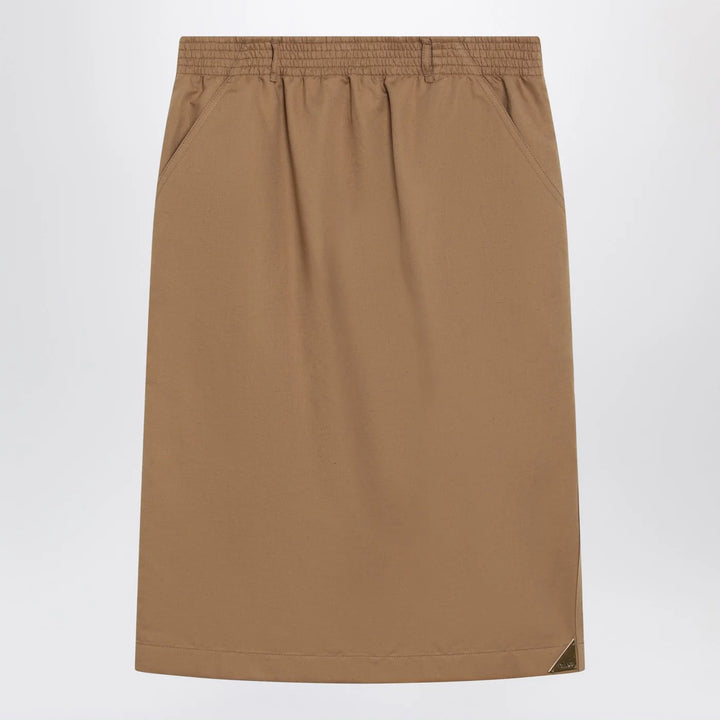 Chloé - Beige midi pencil skirt