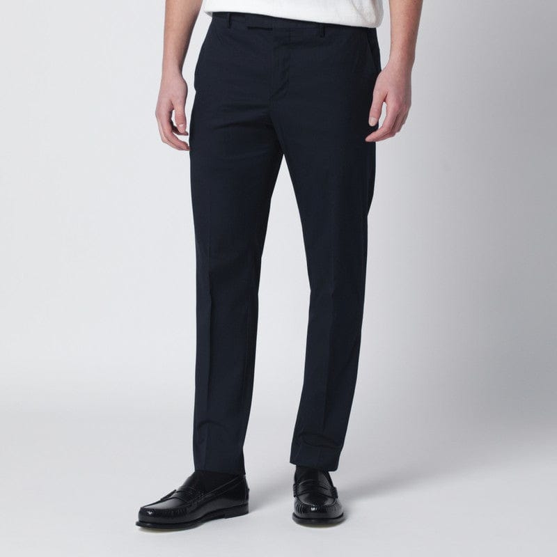 Pants PT Torino - Blue slim-fit cotton-blend trousers - 48 IT Brand