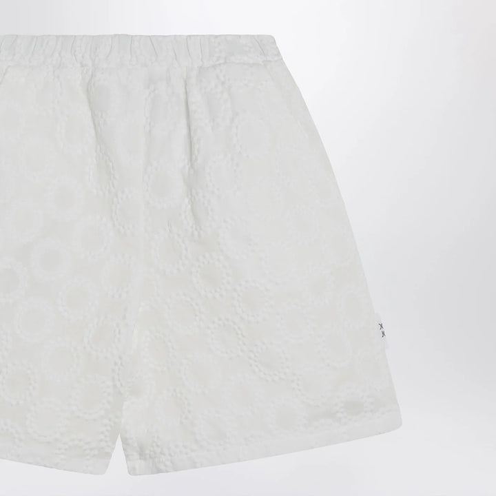 Douuod - White cotton Shorts