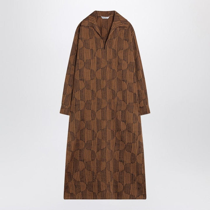 Dresses 42 Max Mara Olive green shirt dress in cotton Brand
