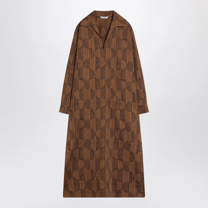 Max Mara - Olive green shirt dress in cotton