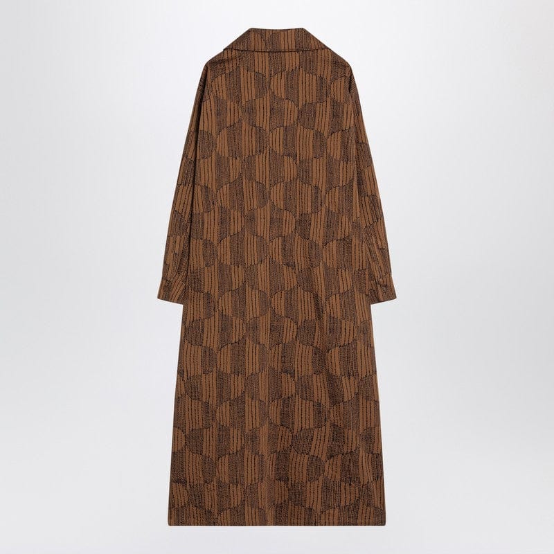 Dresses 42 Max Mara Olive green shirt dress in cotton Brand