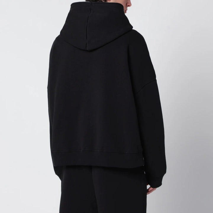 Entire Studios - Black cotton zip-up hoodie