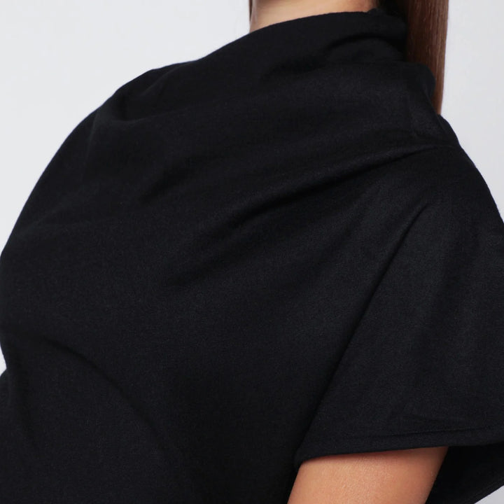 Entire Studios - Black wool midi dress