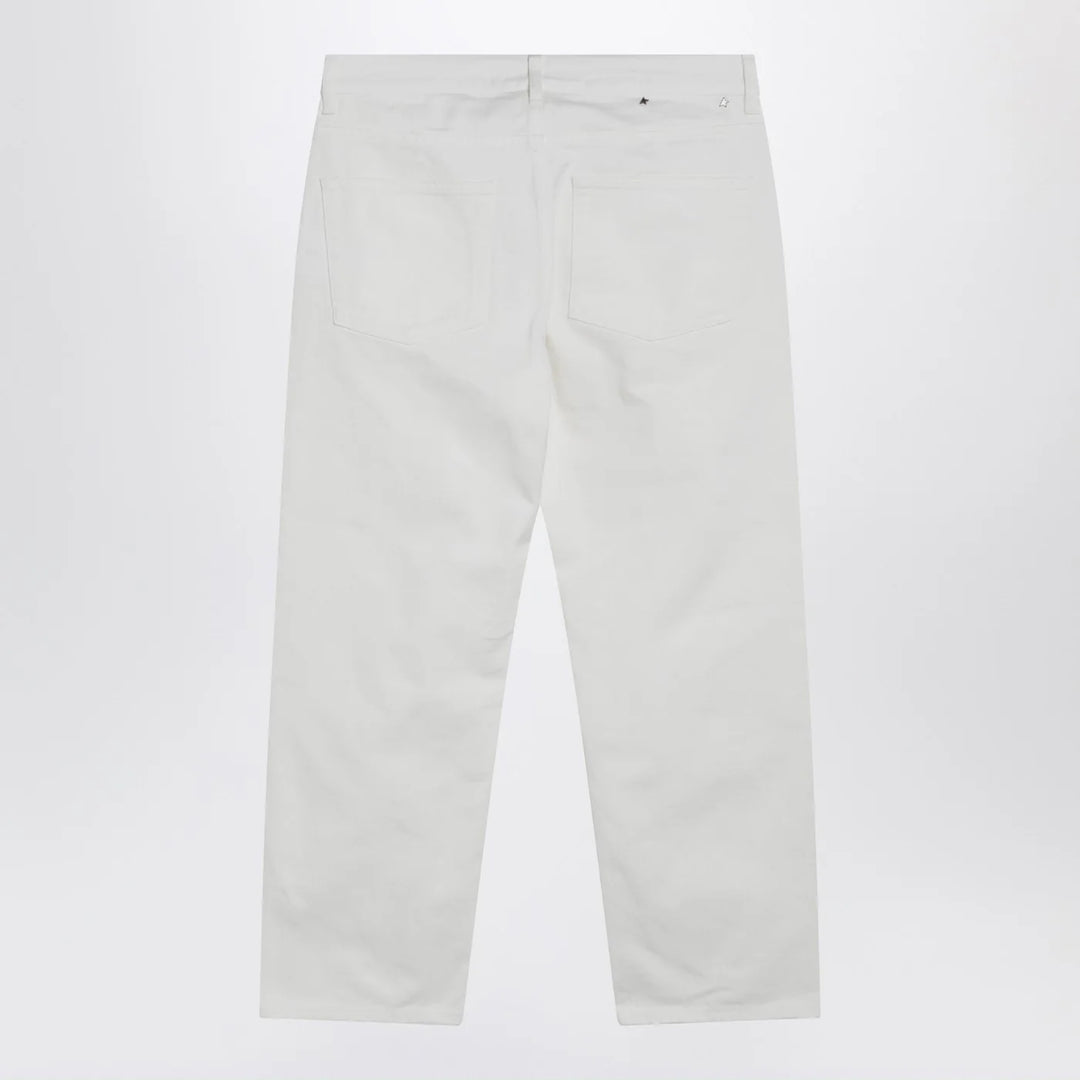 Golden Goose - White cotton trousers