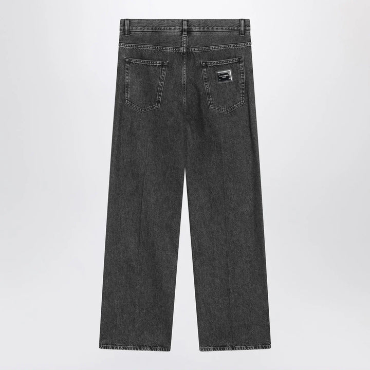 Dolce&amp;Gabbana - Black washed over jeans