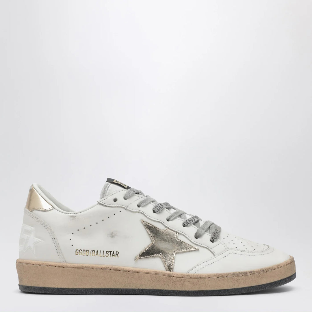 Golden Goose - Sneakers Ball Star white latte/gold
