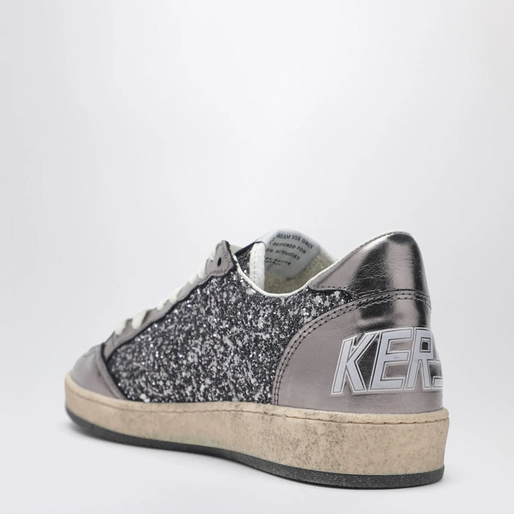 Golden Goose - Ballstar silver glitter Sneakers