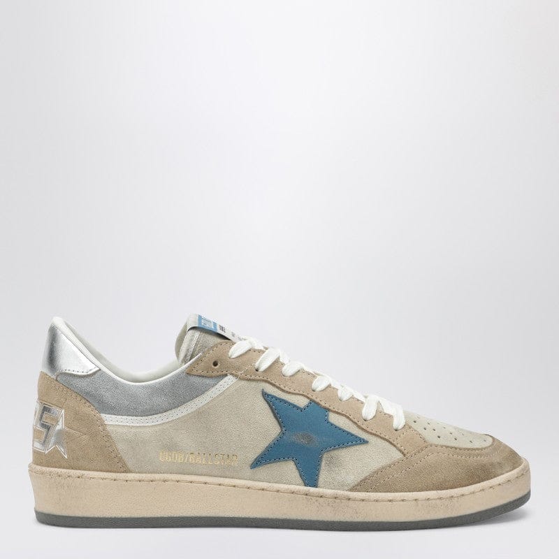 Shoes Golden Goose - Ball Star beige/grey/silver sneakers - 36 IT Brand