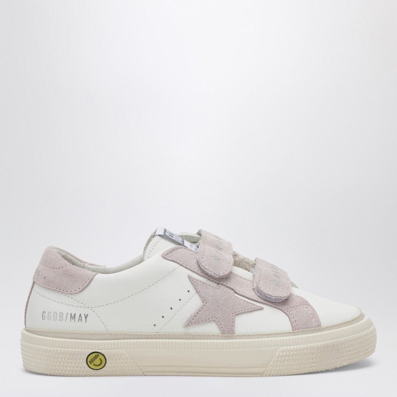 Shoes Golden Goose - May School sneakers in white/pink - 33 EU Brand