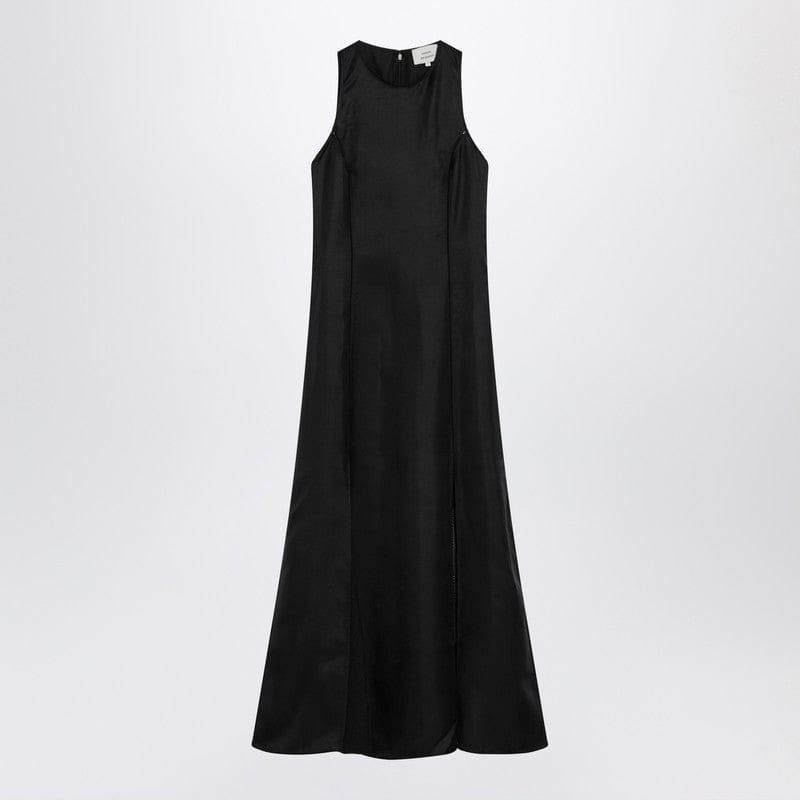 Dresses LouLou De Saison - Abito Iraka in twill di seta nero - M Brand