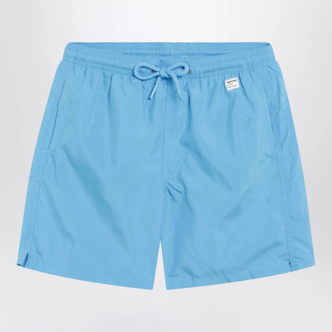 MC2 Saint Barth - Light blue MC2 Saint Barth x Pantone swim shorts