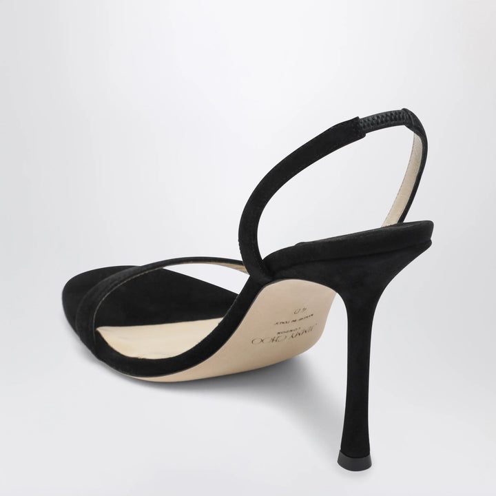 Jimmy Choo - Jenn 100 black suede sandals