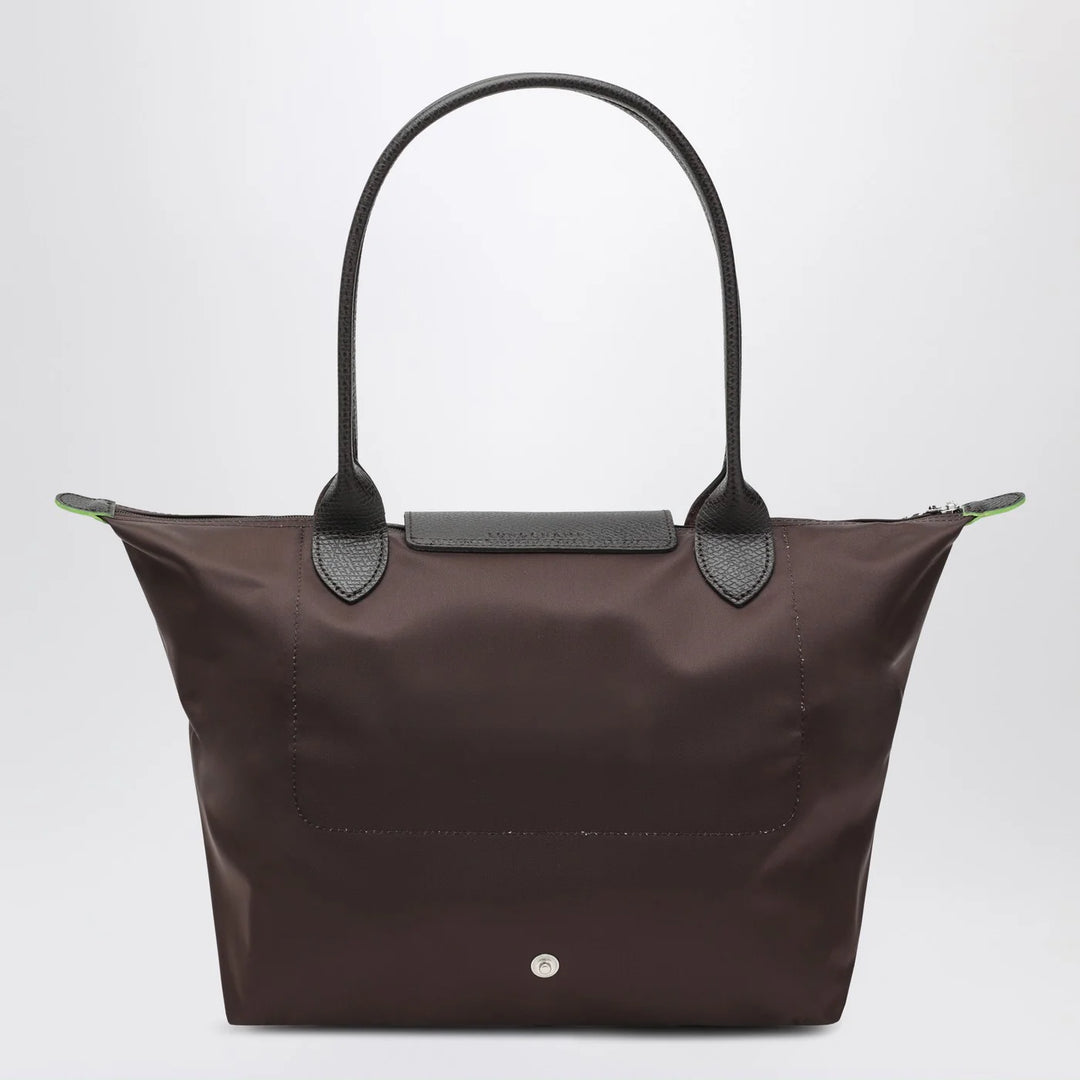 Longchamp - Mocha coloured Le Pliage Green M bag