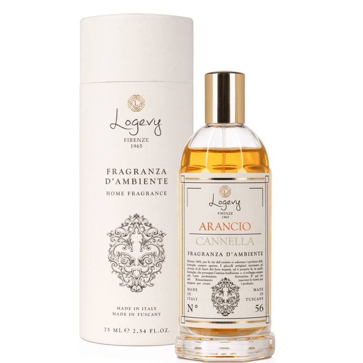 Home Diffuser 75ml Room Spray Logevy Orange &amp; Cinnamon Home Fragrance Brand