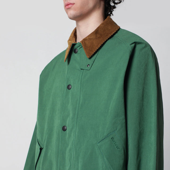 Barbour - Oversized Transporter Racing Green jacket
