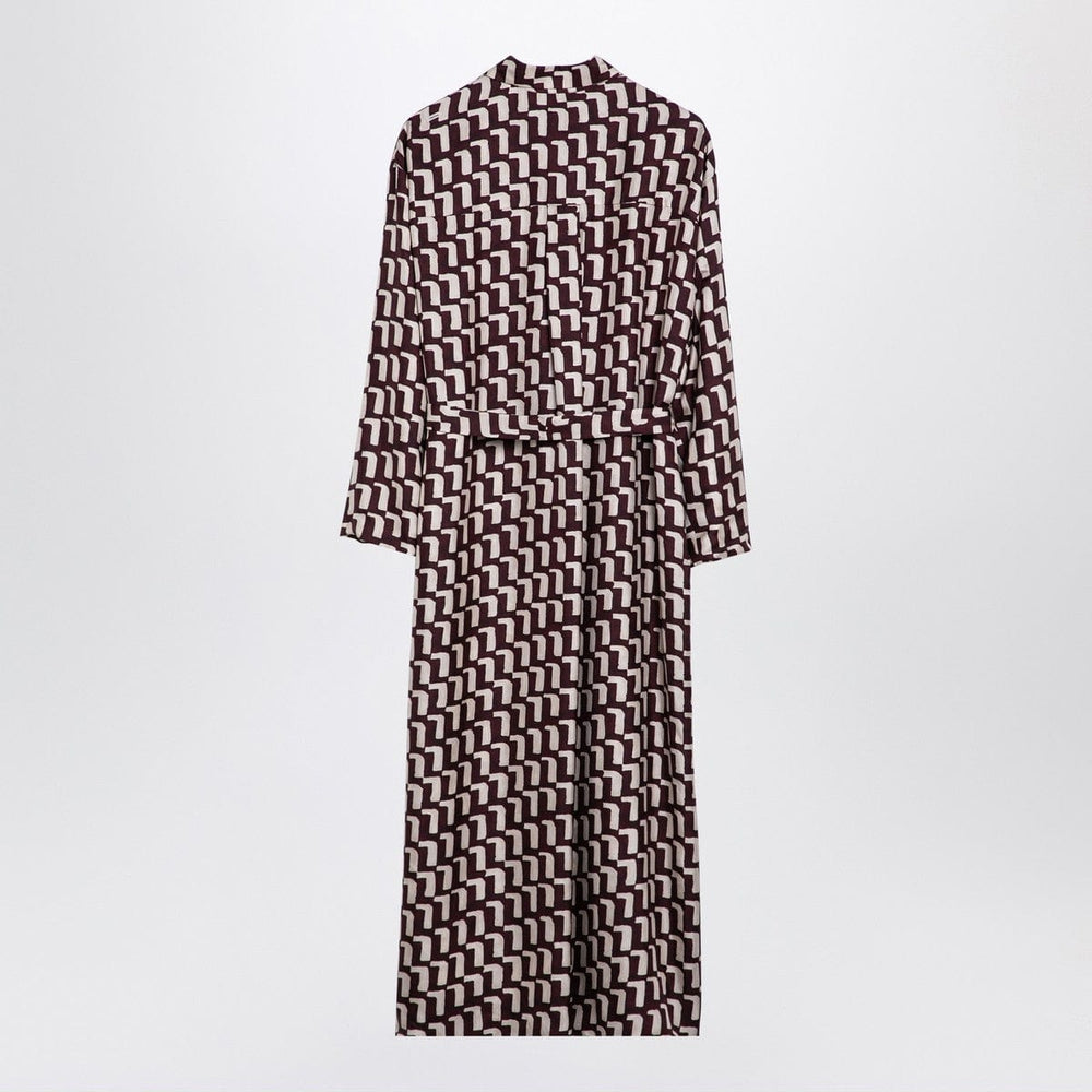 Dresses 44 MAX MARA TIMELESS Bordeaux reversible chemise dress Brand