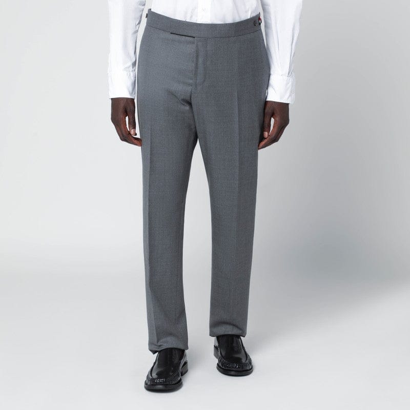 Pants Thom Browne - Grey wool trousers - 3 Brand