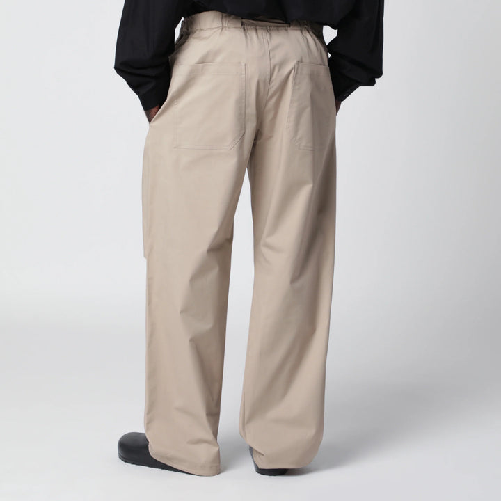 DARKPARK - Jordan relaxed fit taupe trousers