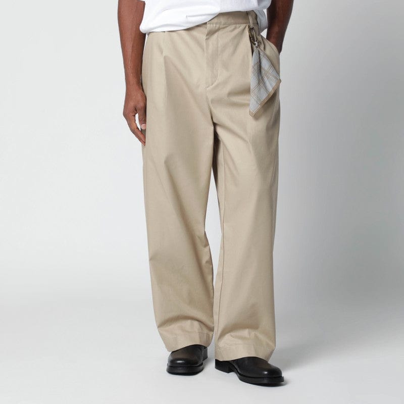 Pants DARKPARK - Beige cotton trousers - 50 IT Brand