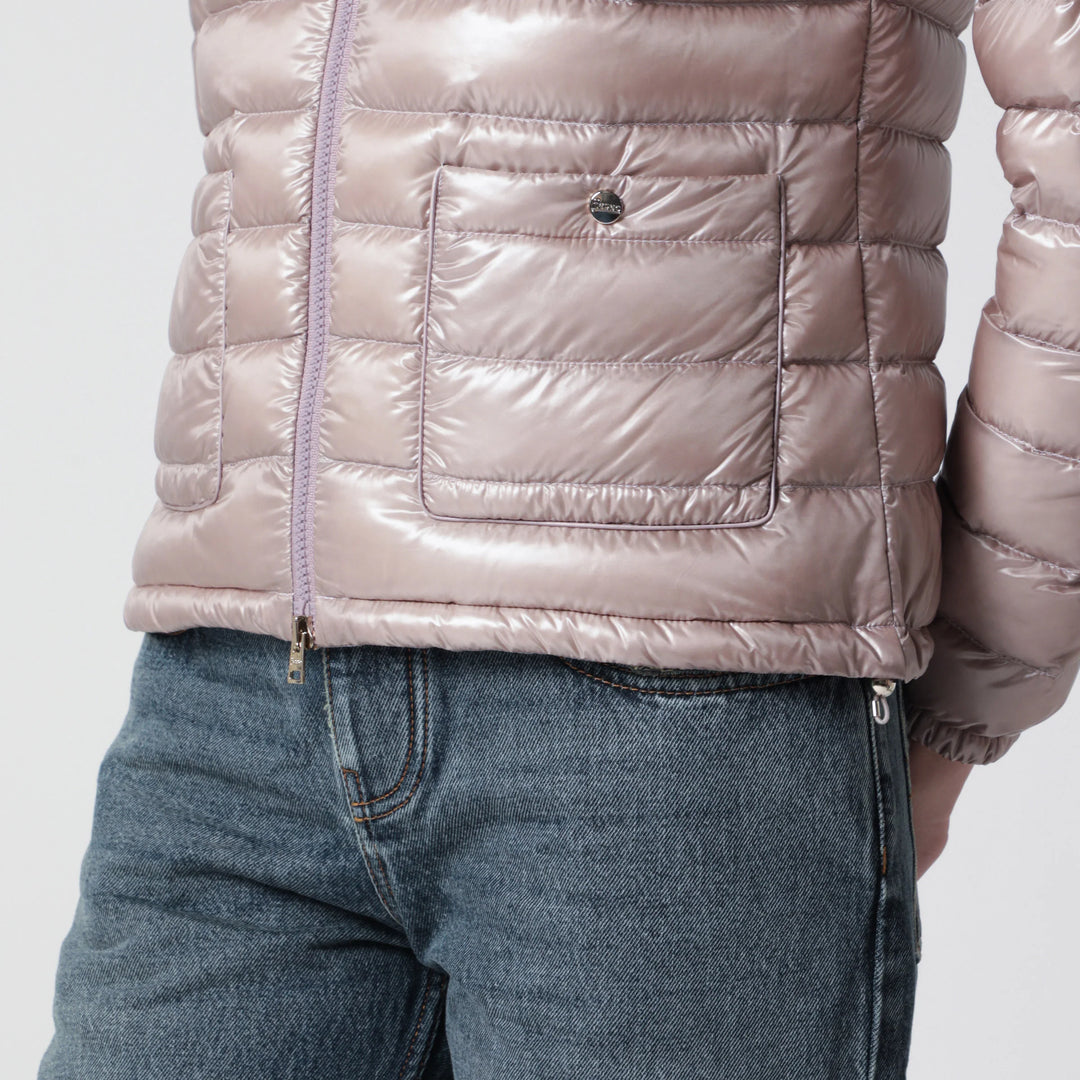 HERNO - Ultralight Nylon Bomber Powder Pink