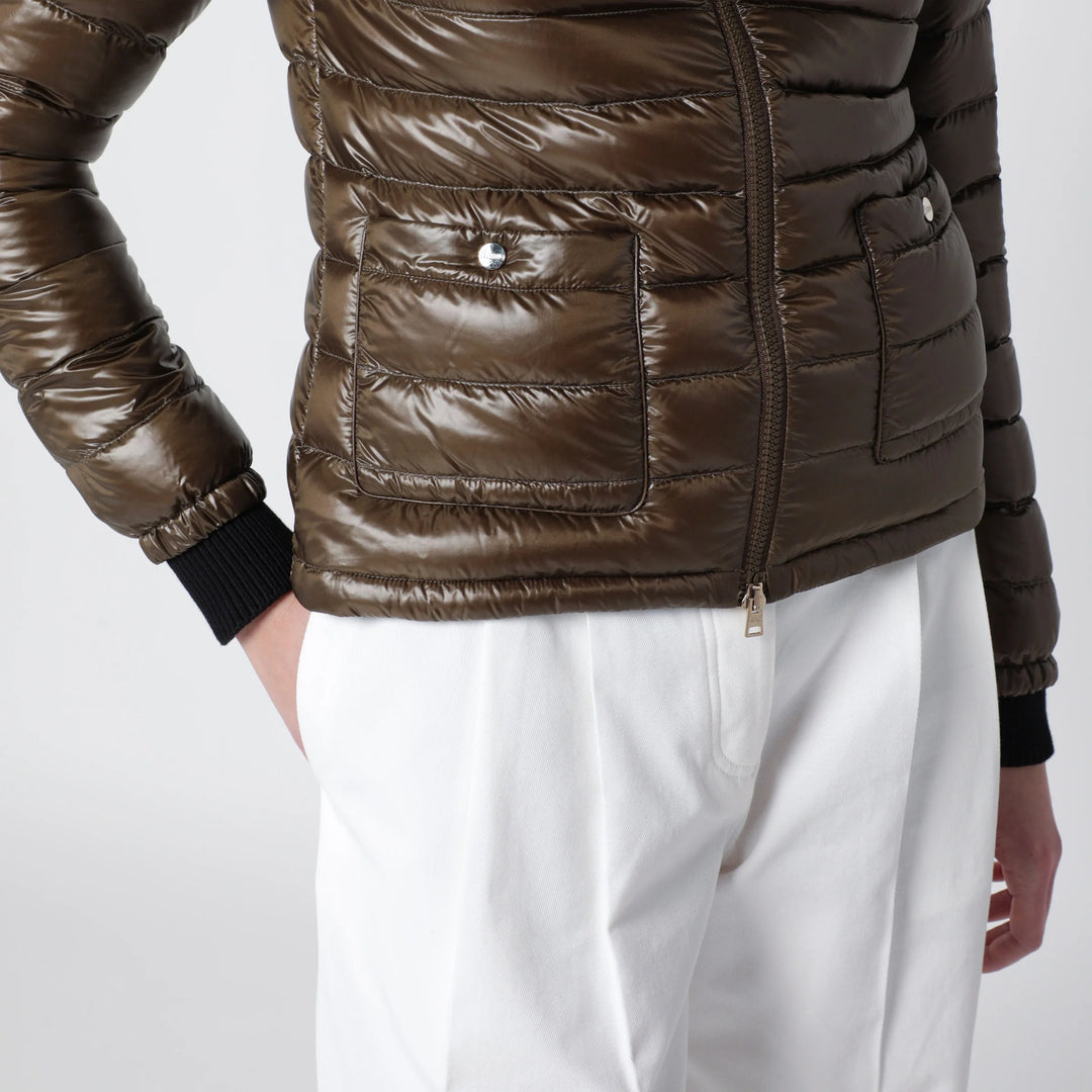 HERNO - Military Green Ultralight Nylon Bomber Jacket